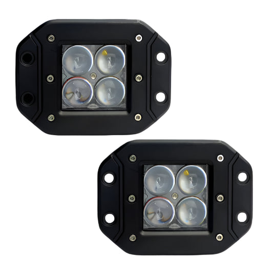 20W FLUSH MOUNT LED SPOT PAIR
