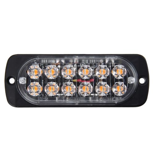 VS-12T 2W 12LEDs Car Waterproof Flash Warning Light