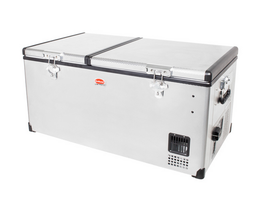 Snow Master 92.5L Portable Stainless Steel Camping Fridge