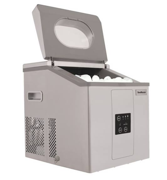 Snomaster 15Kg Table Top Ice Maker Stainless Steel
