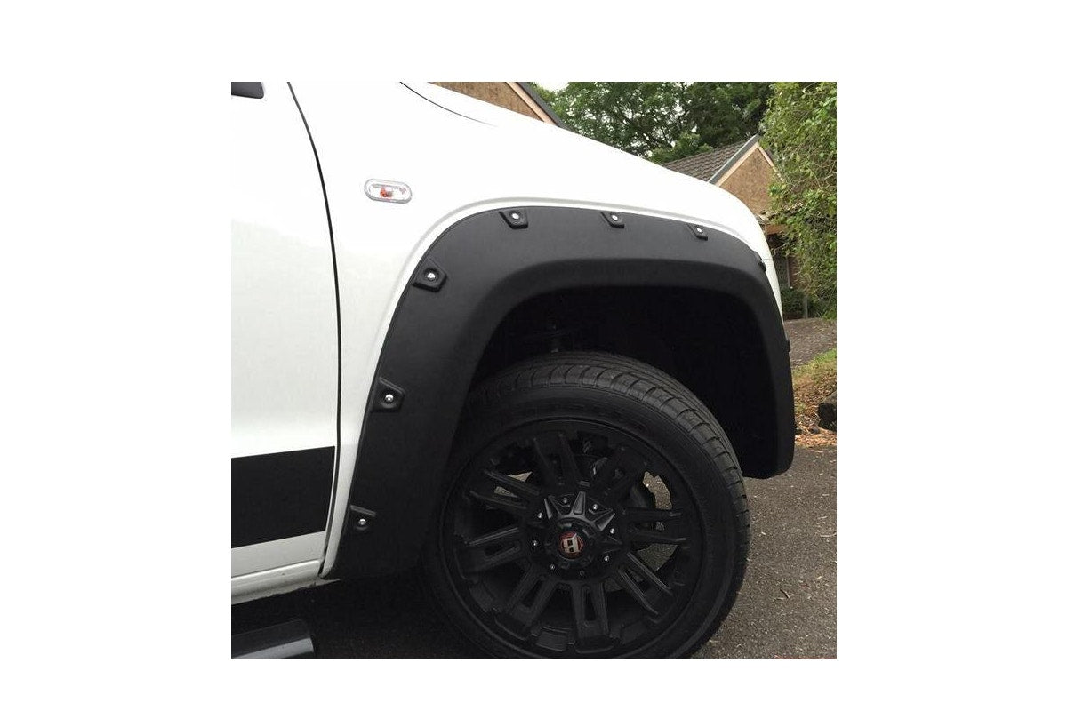 Fender Flares Wheel Arch Matte Black For VW Volkswagen Amarok 09-15 Pocket Style