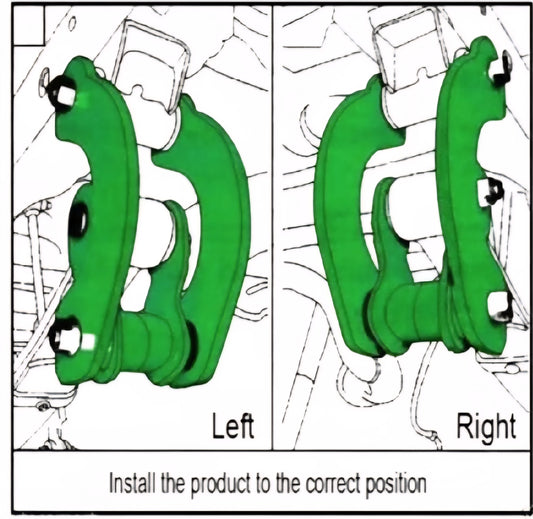 Toyota Hilux Vigo (2005 - 2015) 2" Blue Comfort Shackle