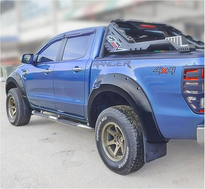 Ford Ranger 2012-2014 Wide Arches Wheel Arch Flares Body Styling Rivet Trim Fitting 30 MM Extra Tyre Coverage
