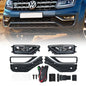 VW Amarok (17-22) OEM Style Fog Lamps & Covers