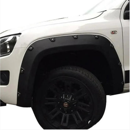 Fender Flares Wheel Arch Matte Black For VW Volkswagen Amarok 09-15 Pocket Style