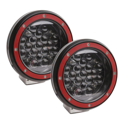 51W 4D PROJECTOR LENS SPOT LIGHT SET (BLACK/RED)