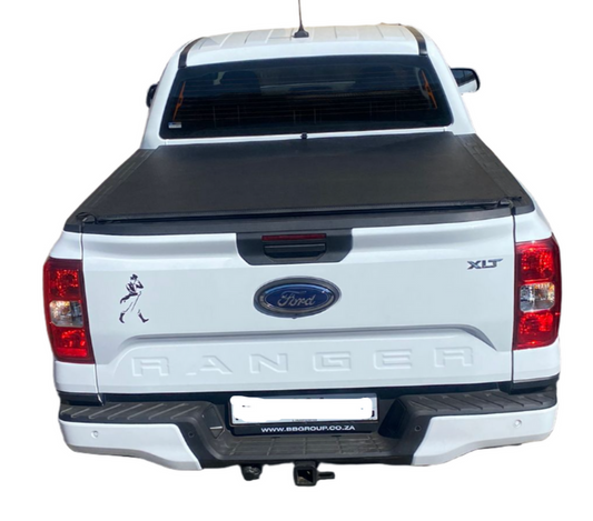 ALUMINIUM FRAME CLIP IN TONNEAU COVER Ford Ranger Double cab Next Gen 2023+ plain no roll bar