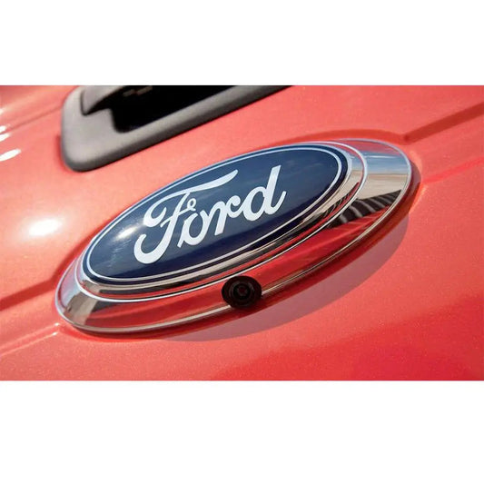 Ranger Tailgate Emblem Reverse Camera (Blue & Chrome)