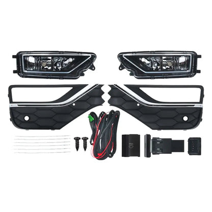 VW Amarok (17-22) OEM Style Fog Lamps & Covers
