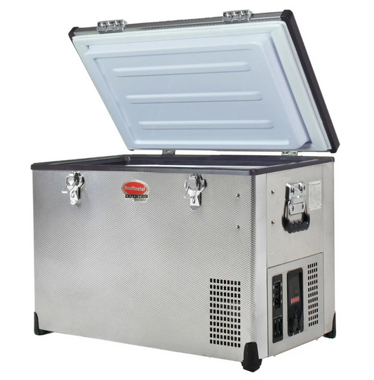 Snomaster 75L Portable Stainless Steel Camping Fridge/Freezer