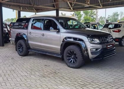 Fender Flares Wheel Arch Matte Black For VW Volkswagen Amarok 09-15 Pocket Style
