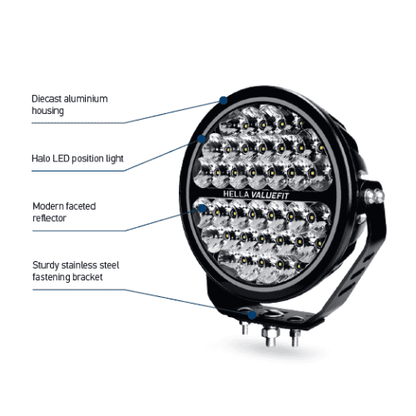 7″ Hella ValueFit Supernova 2.0 LED Spot Light Set